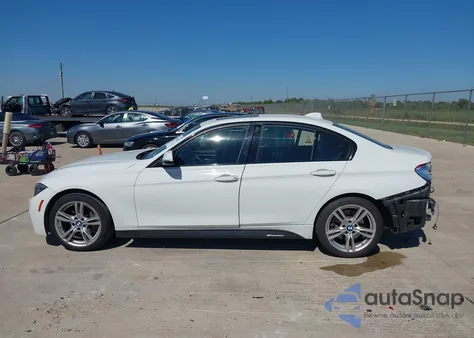 2015 BMW 328I из США, поврежденный, VIN WBA3A5G59FNS90756